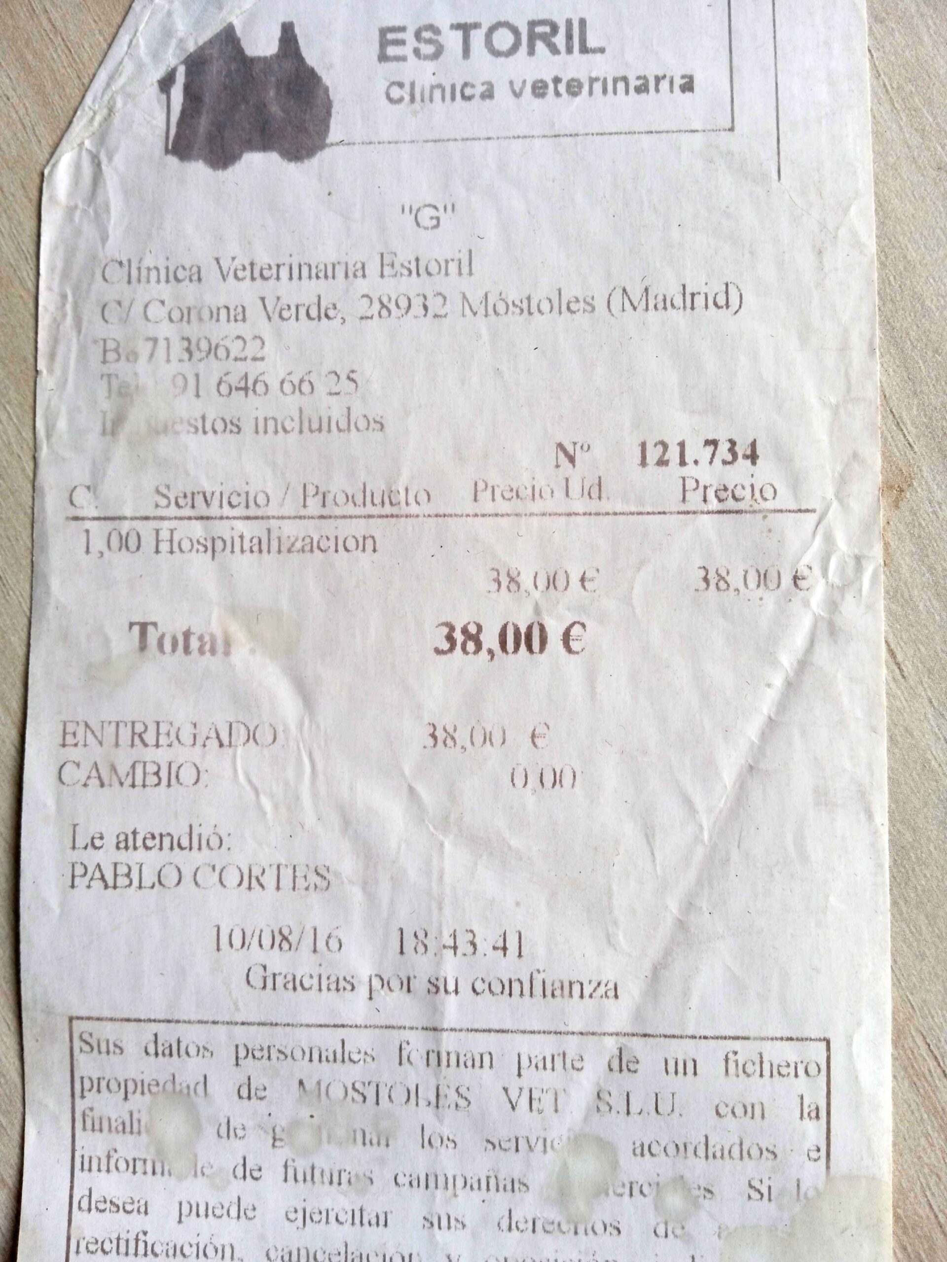 cuenta fiel | factura