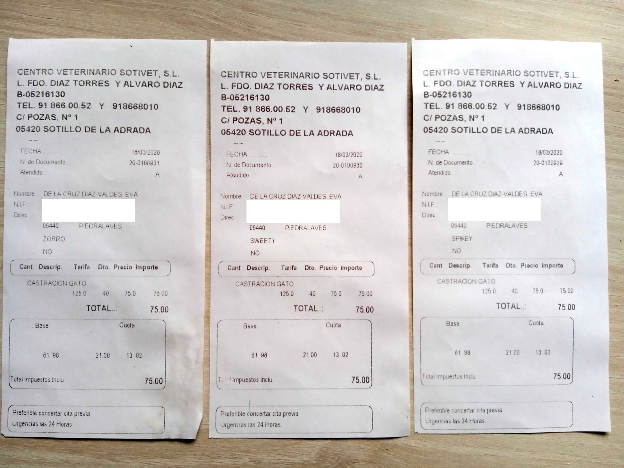 cuenta fiel | factura